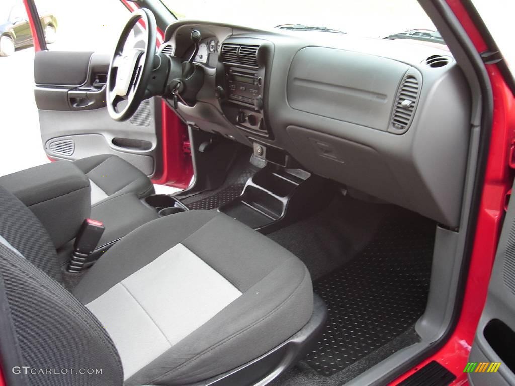 2007 Ranger Sport SuperCab - Torch Red / Medium Dark Flint photo #21