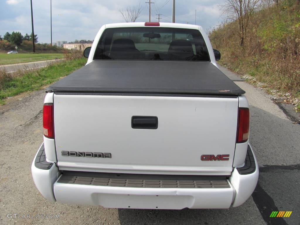 2000 Sonoma SLS Sport Regular Cab - Summit White / Pewter photo #6