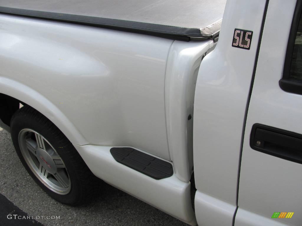 2000 Sonoma SLS Sport Regular Cab - Summit White / Pewter photo #10