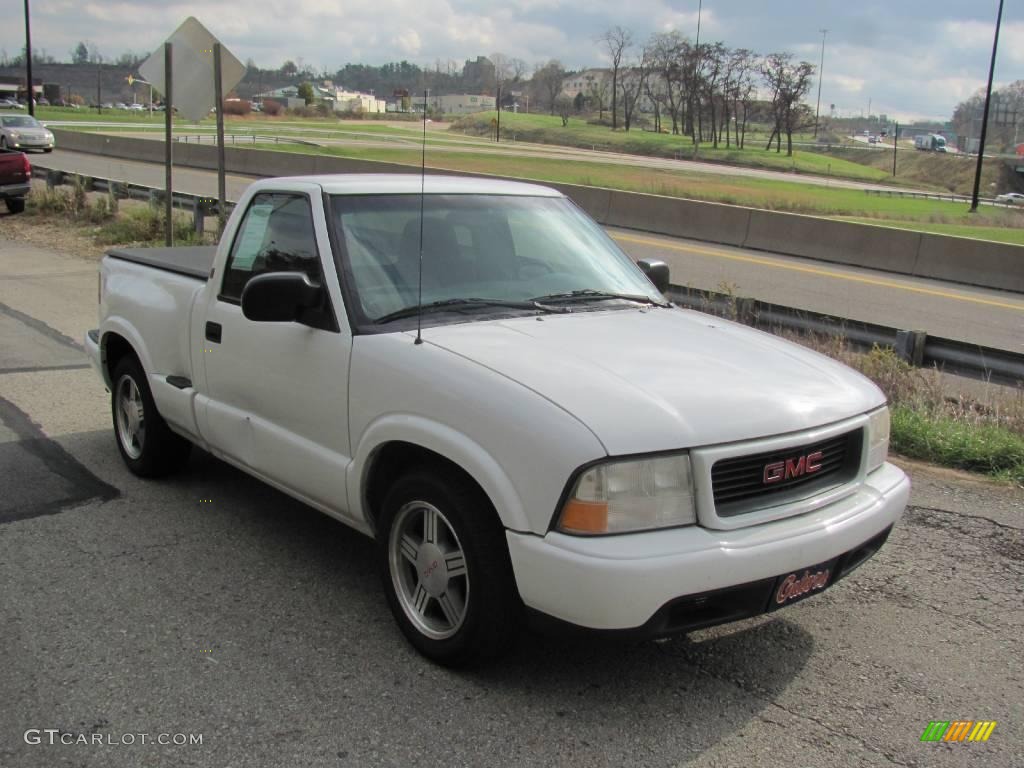 2000 Sonoma SLS Sport Regular Cab - Summit White / Pewter photo #11