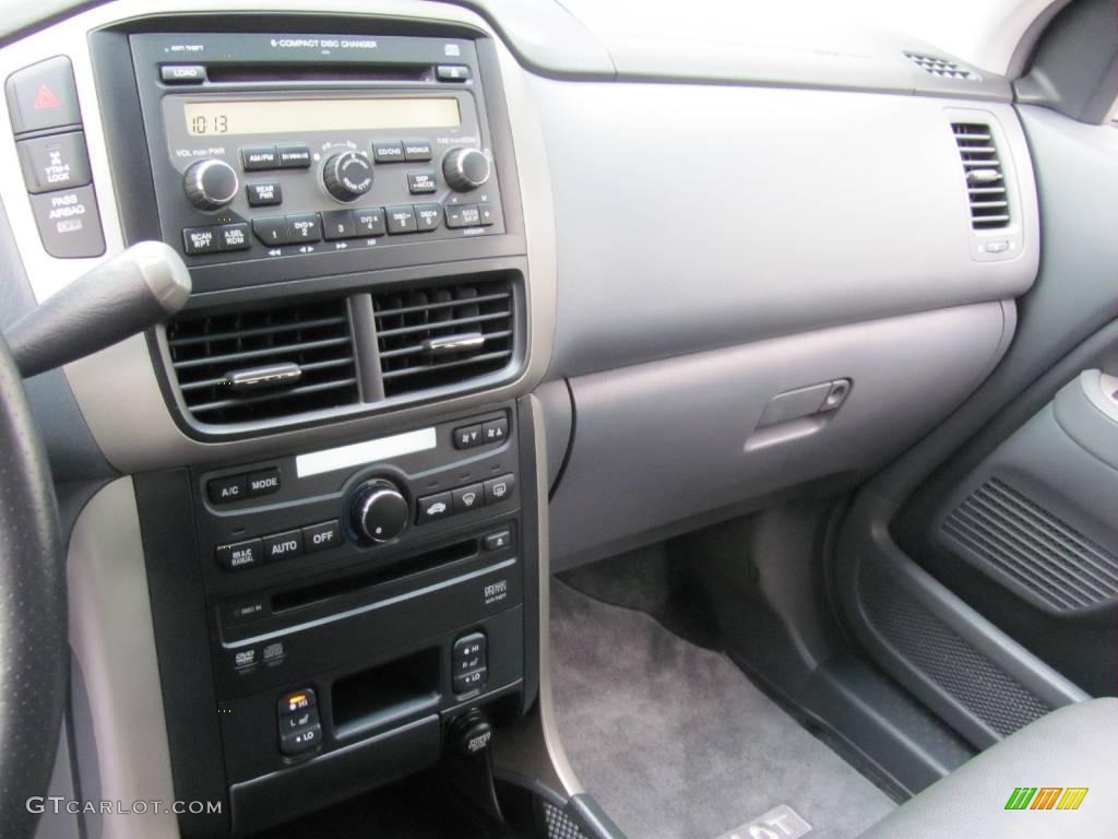 2007 Pilot EX-L 4WD - Nimbus Gray Metallic / Gray photo #15