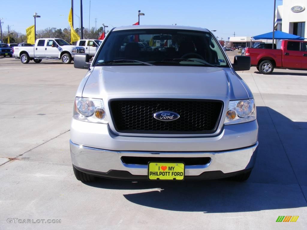 2006 F150 XLT SuperCrew - Silver Metallic / Medium/Dark Flint photo #3