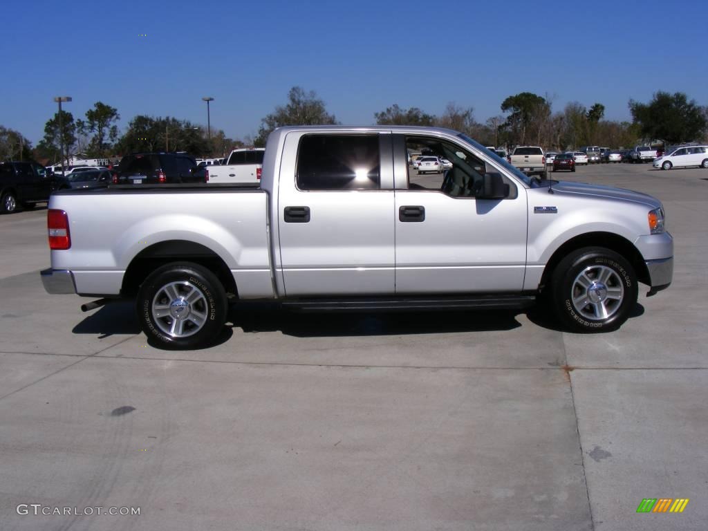 2006 F150 XLT SuperCrew - Silver Metallic / Medium/Dark Flint photo #5