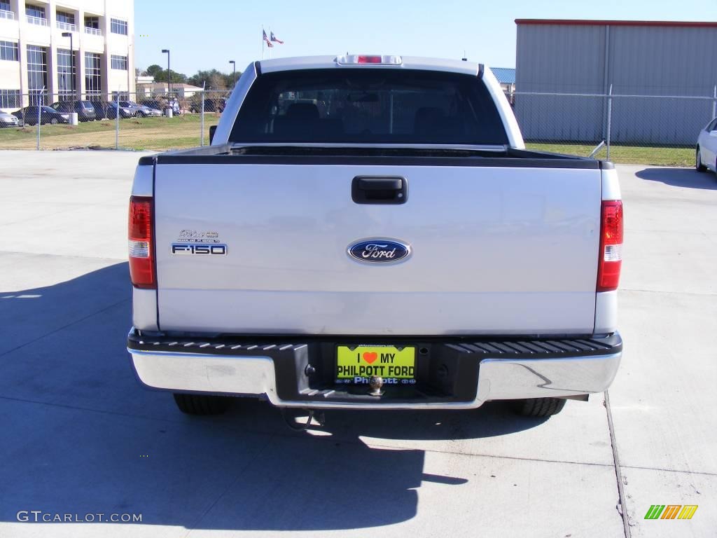 2006 F150 XLT SuperCrew - Silver Metallic / Medium/Dark Flint photo #7