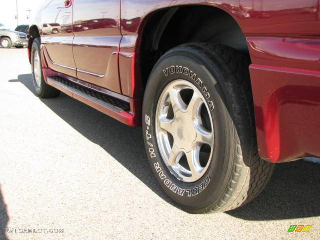 2004 Yukon XL Denali AWD - Sport Red Metallic / Stone Gray photo #8