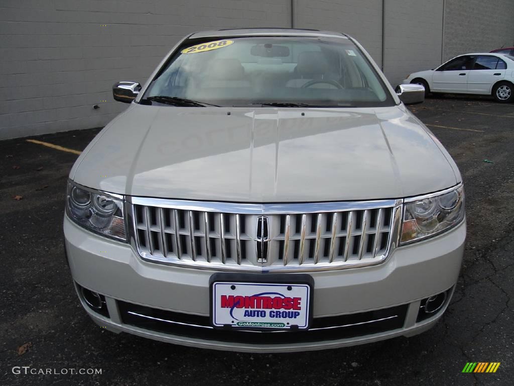 2008 MKZ Sedan - Light Sage Metallic / Sand photo #8