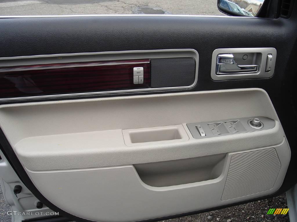 2008 MKZ Sedan - Light Sage Metallic / Sand photo #22