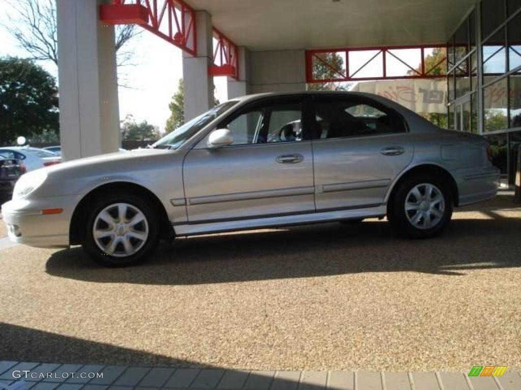 2004 Sonata  - Brilliant Silver / Black photo #1