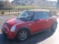 2005 Chili Red Mini Cooper S Convertible  photo #1