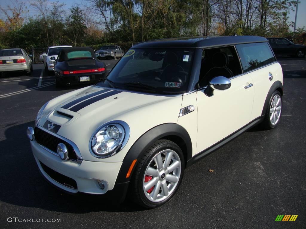 2009 Cooper John Cooper Works Clubman - Pepper White / Lounge Carbon Black Leather photo #1