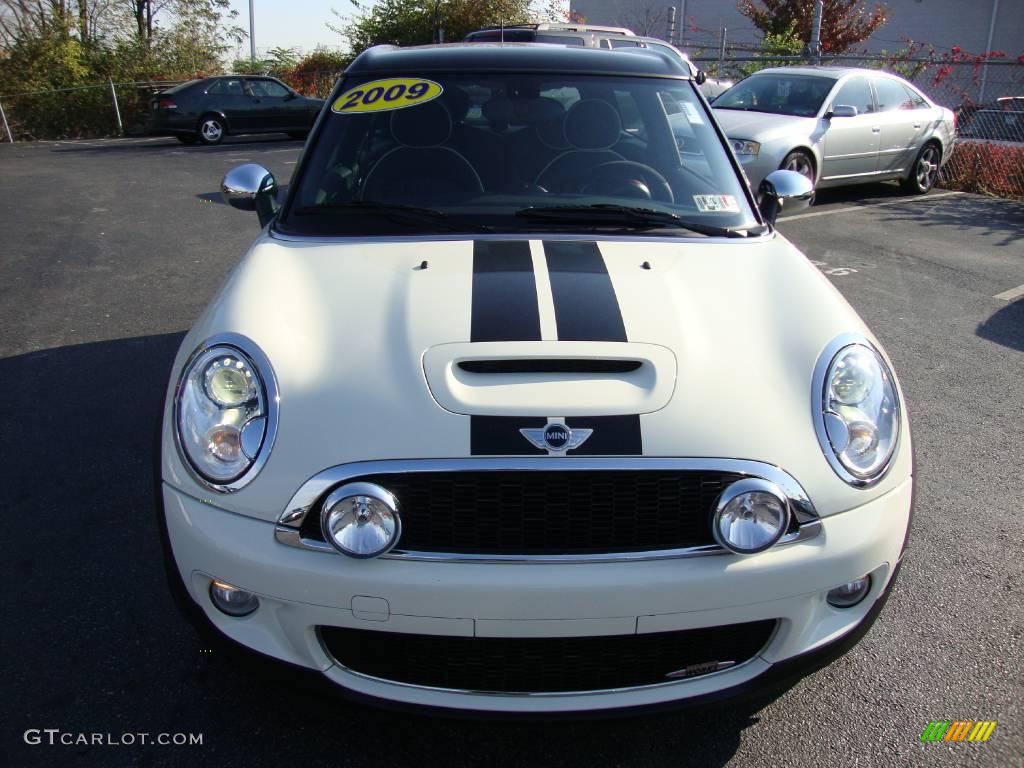 2009 Cooper John Cooper Works Clubman - Pepper White / Lounge Carbon Black Leather photo #3