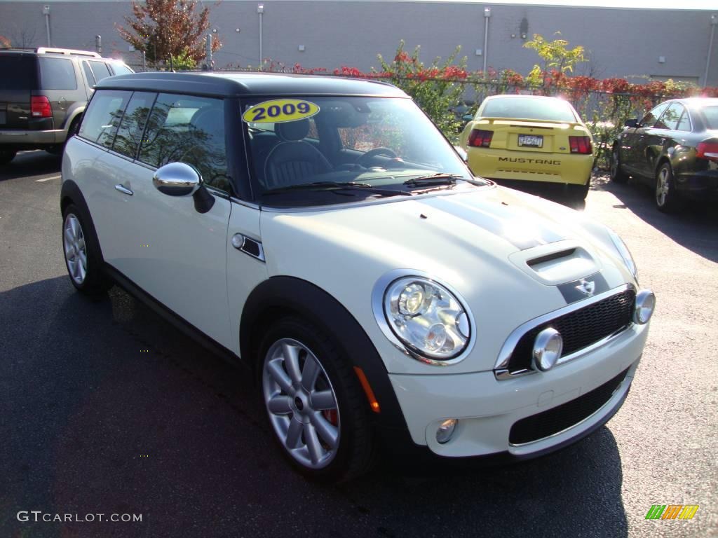 2009 Cooper John Cooper Works Clubman - Pepper White / Lounge Carbon Black Leather photo #4