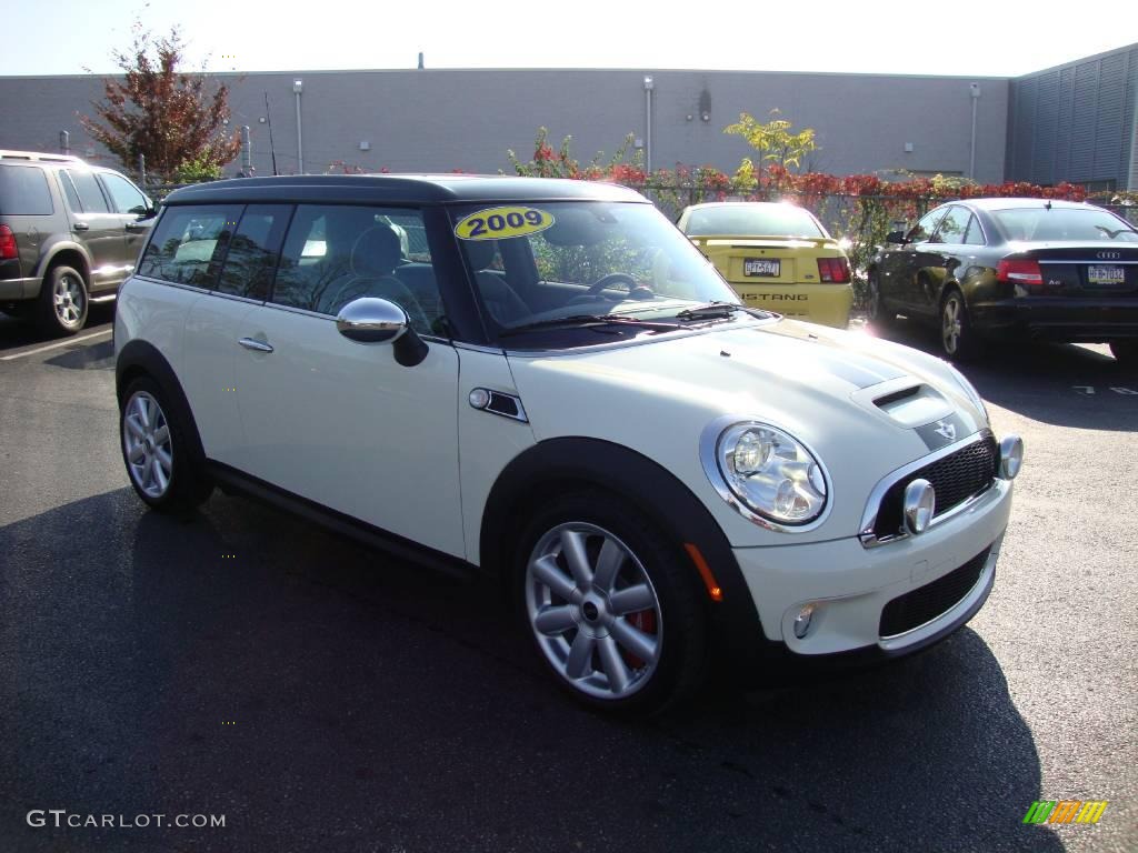2009 Cooper John Cooper Works Clubman - Pepper White / Lounge Carbon Black Leather photo #5