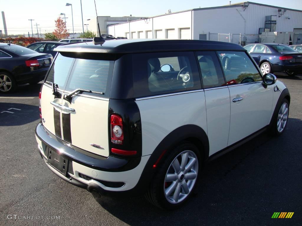 2009 Cooper John Cooper Works Clubman - Pepper White / Lounge Carbon Black Leather photo #7