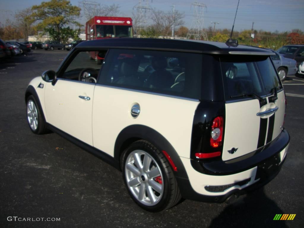 2009 Cooper John Cooper Works Clubman - Pepper White / Lounge Carbon Black Leather photo #9