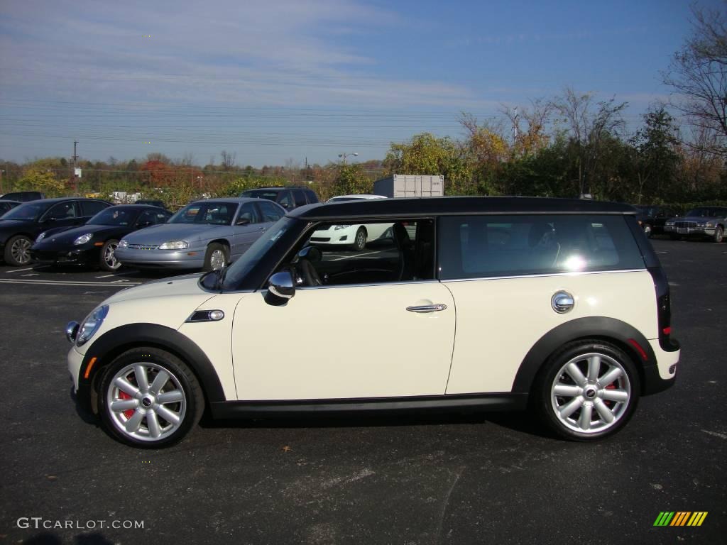 2009 Cooper John Cooper Works Clubman - Pepper White / Lounge Carbon Black Leather photo #10