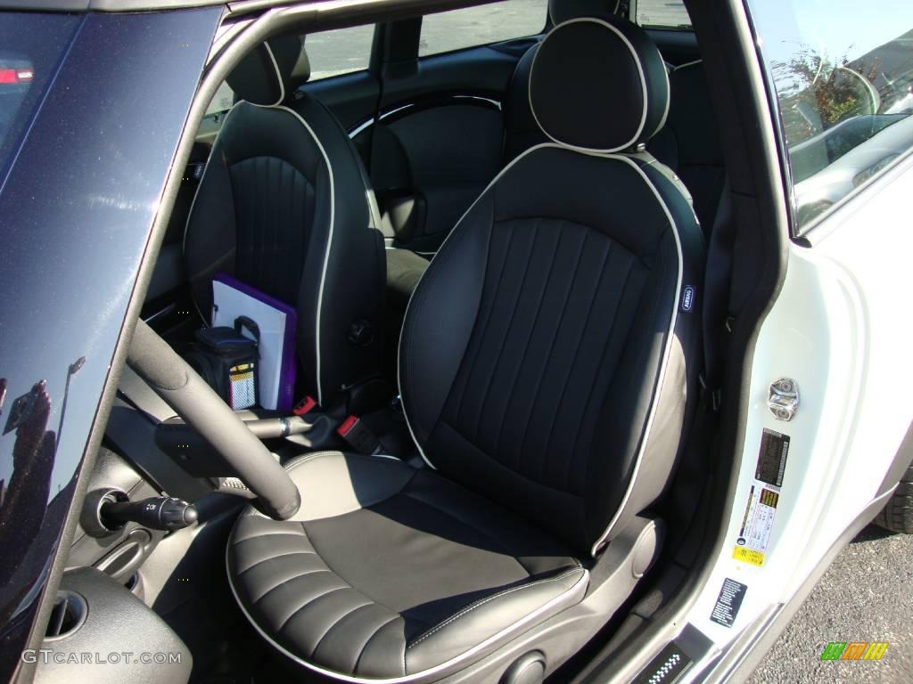 2009 Cooper John Cooper Works Clubman - Pepper White / Lounge Carbon Black Leather photo #15