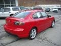 2004 Velocity Red Mazda MAZDA3 s Sedan  photo #2