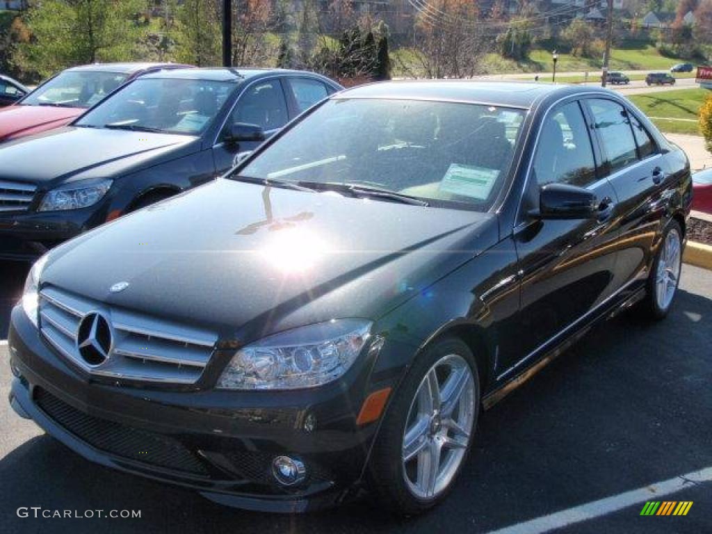 2010 C 300 Sport 4Matic - Black / Black photo #1