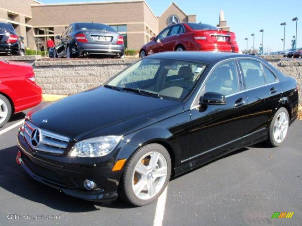 Black Mercedes-Benz C