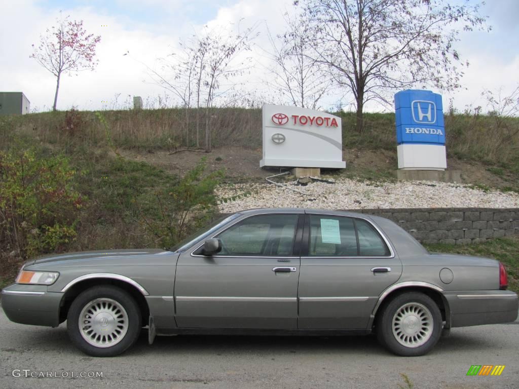 2001 Grand Marquis LS - Spruce Green Metallic / Light Graphite photo #2