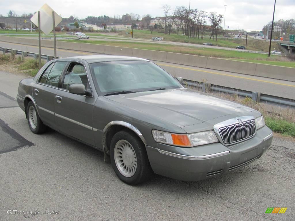 2001 Grand Marquis LS - Spruce Green Metallic / Light Graphite photo #5