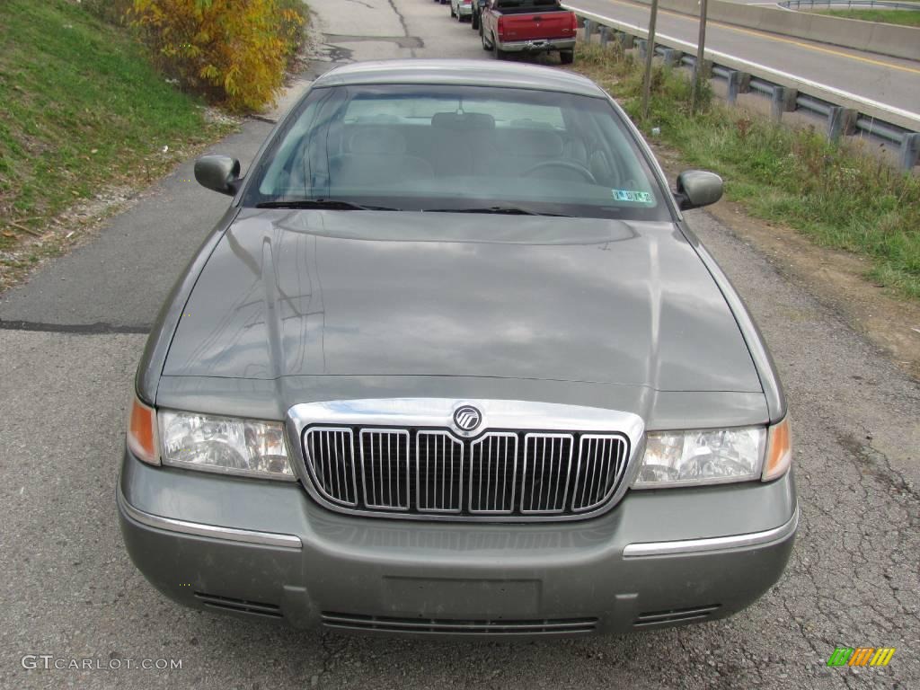 2001 Grand Marquis LS - Spruce Green Metallic / Light Graphite photo #6