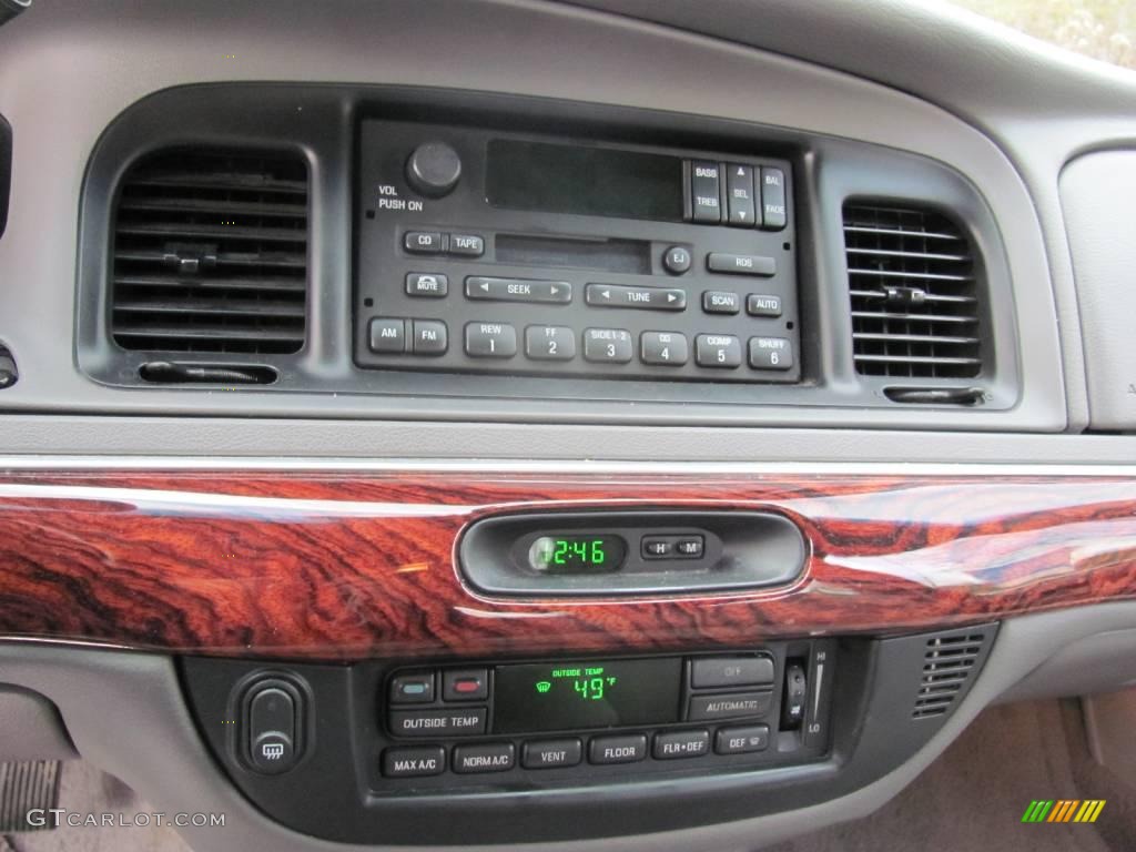 2001 Grand Marquis LS - Spruce Green Metallic / Light Graphite photo #11