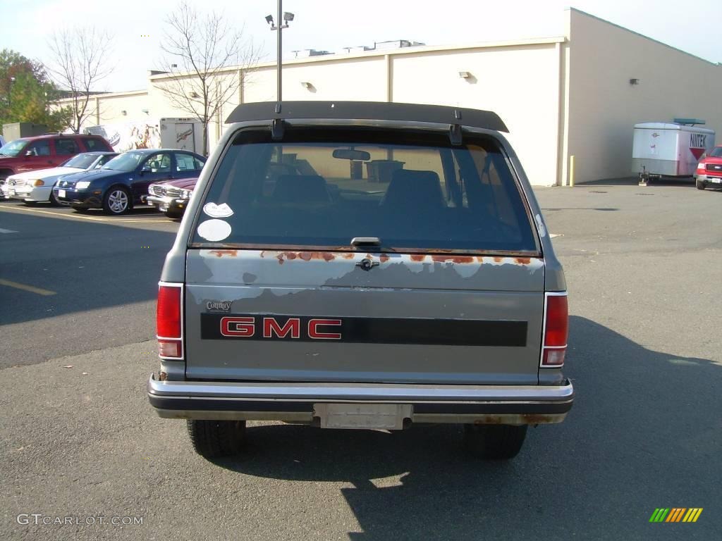 1990 Jimmy S15 4x4 - Gray Metallic / Pewter photo #7