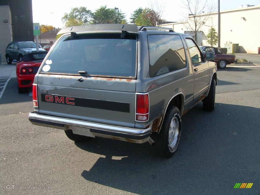 1990 Jimmy S15 4x4 - Gray Metallic / Pewter photo #8