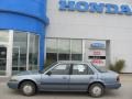 1989 Light Blue Metallic Honda Accord LX Sedan  photo #3
