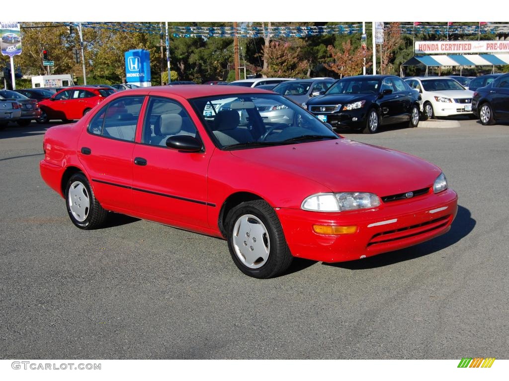 Bright Red Geo Prizm