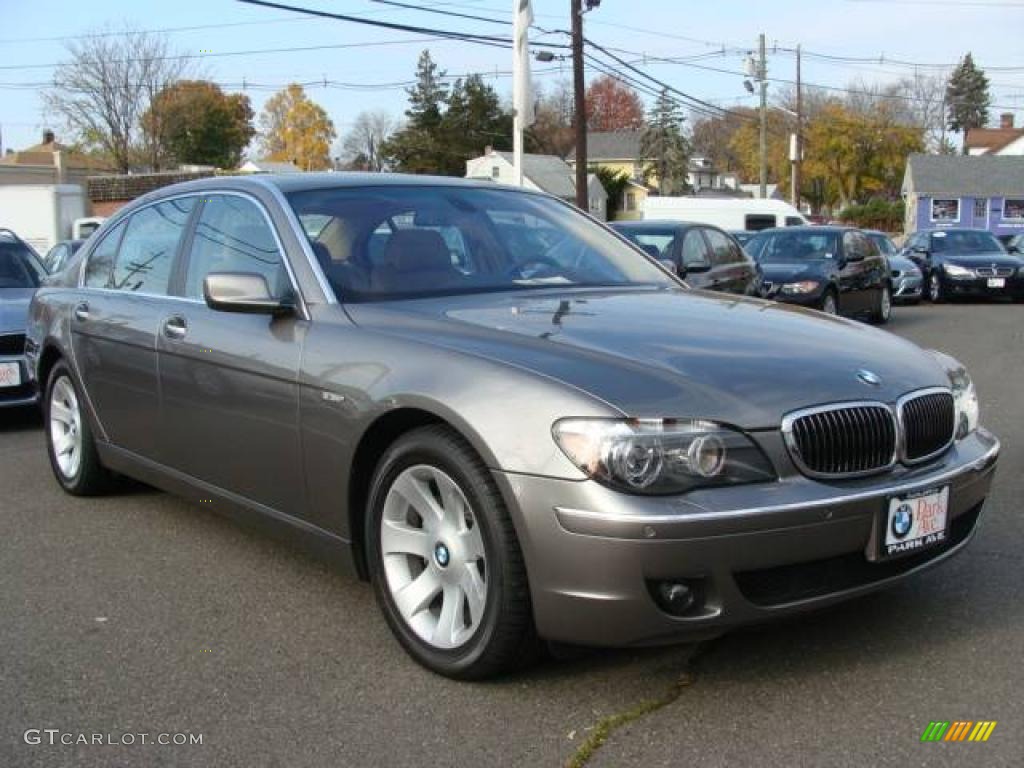 2006 7 Series 750Li Sedan - Sterling Grey Metallic / Dark Beige/Beige III photo #2