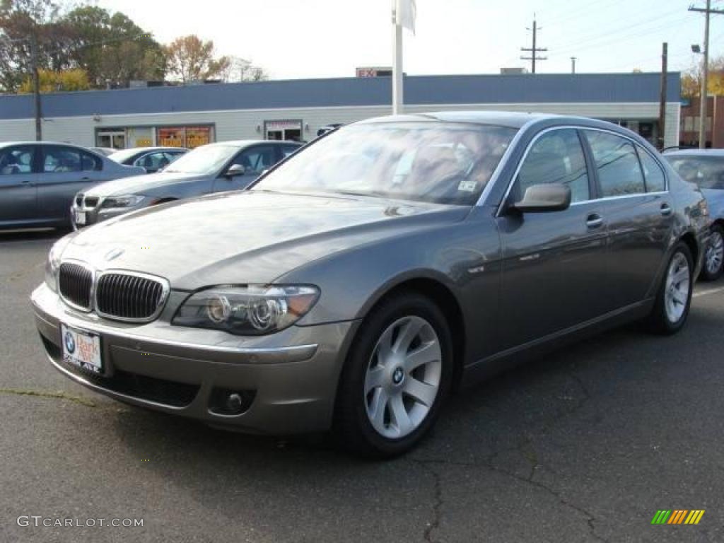 2006 7 Series 750Li Sedan - Sterling Grey Metallic / Dark Beige/Beige III photo #4