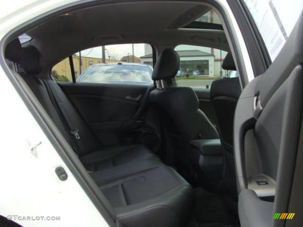 2009 TSX Sedan - Premium White Pearl / Ebony photo #17