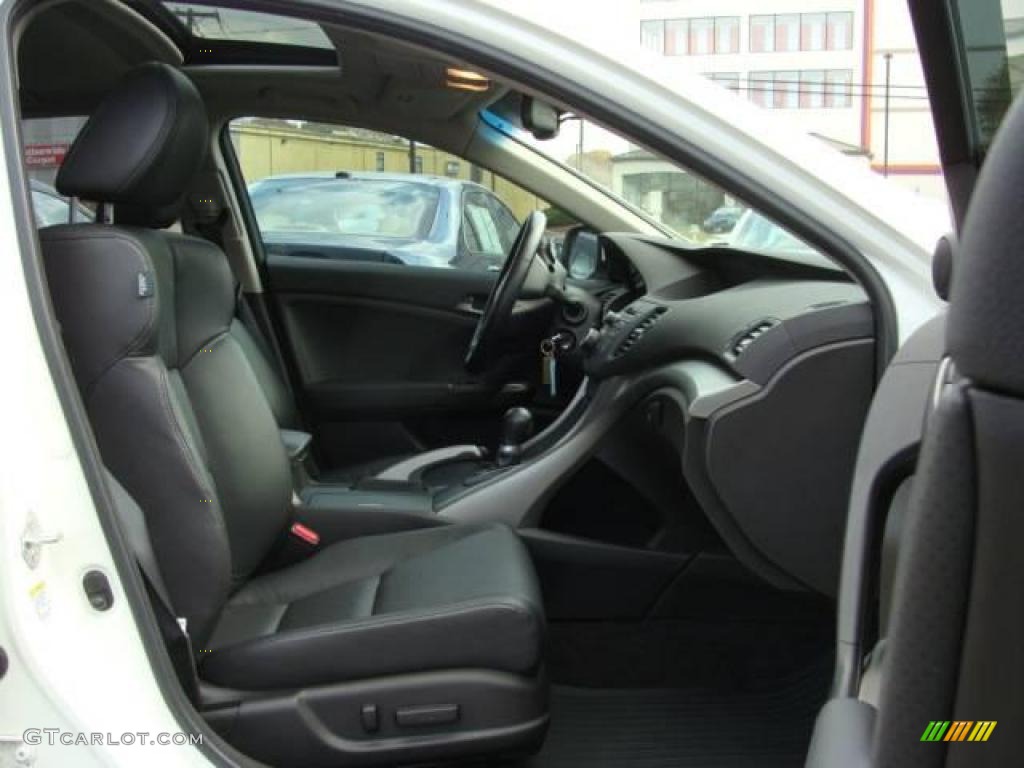 2009 TSX Sedan - Premium White Pearl / Ebony photo #19