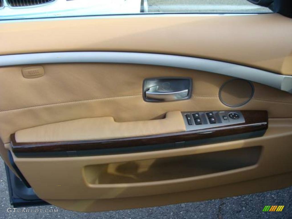 2006 7 Series 750Li Sedan - Sterling Grey Metallic / Dark Beige/Beige III photo #9