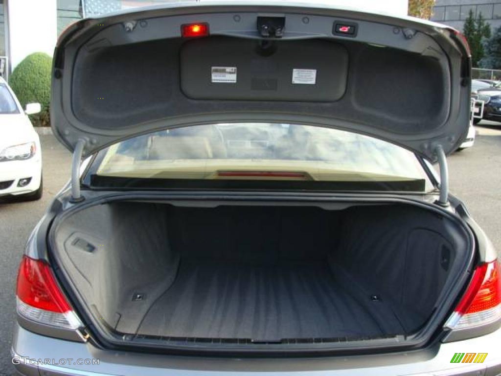 2006 7 Series 750Li Sedan - Sterling Grey Metallic / Dark Beige/Beige III photo #18
