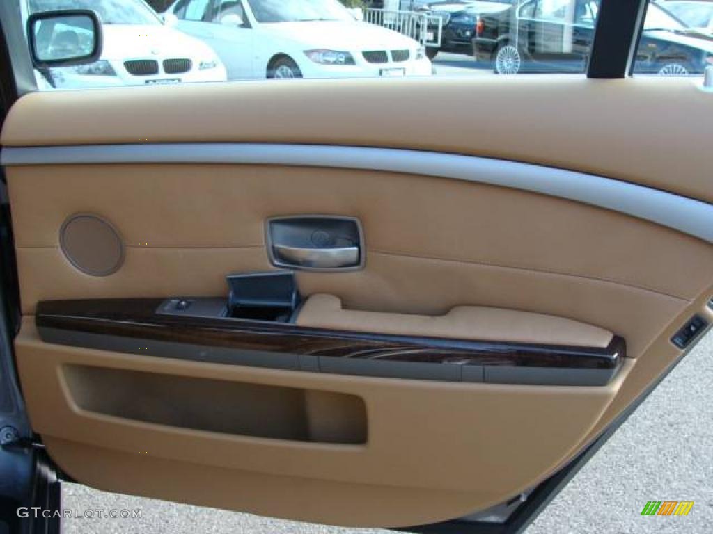 2006 7 Series 750Li Sedan - Sterling Grey Metallic / Dark Beige/Beige III photo #19