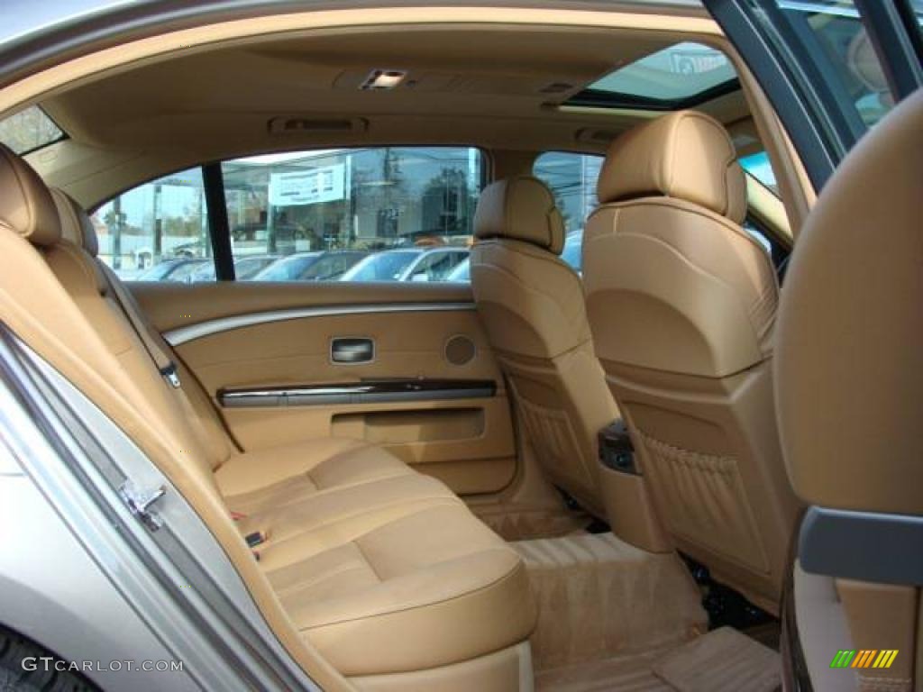 2006 7 Series 750Li Sedan - Sterling Grey Metallic / Dark Beige/Beige III photo #20