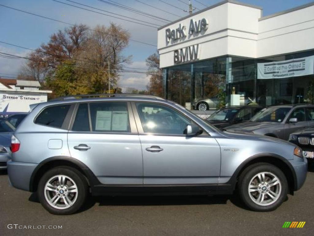 Blue Water Metallic BMW X3