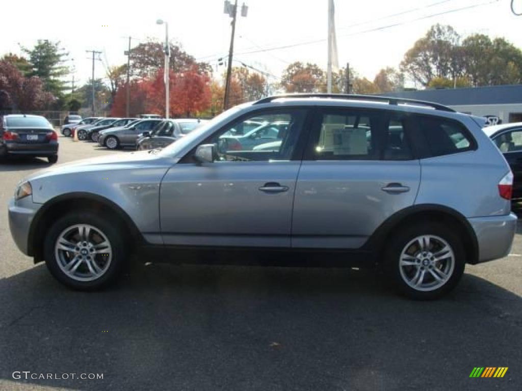 2006 X3 3.0i - Blue Water Metallic / Black photo #5