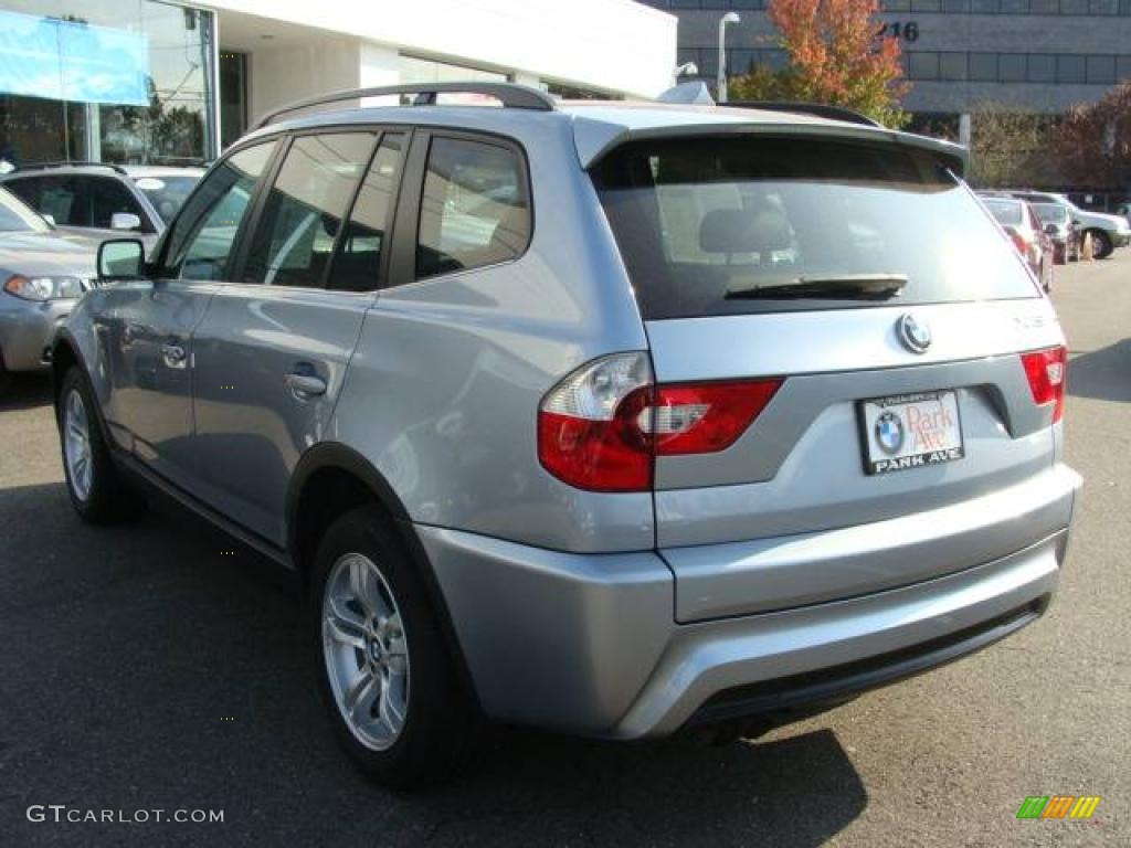 2006 X3 3.0i - Blue Water Metallic / Black photo #6