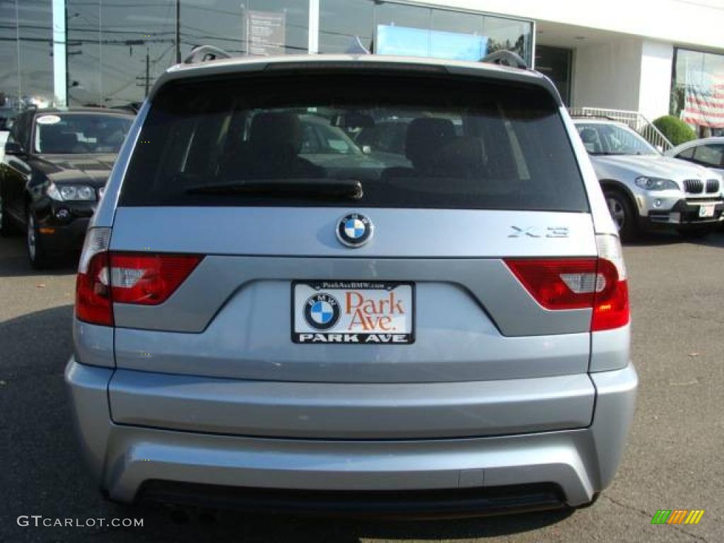 2006 X3 3.0i - Blue Water Metallic / Black photo #7