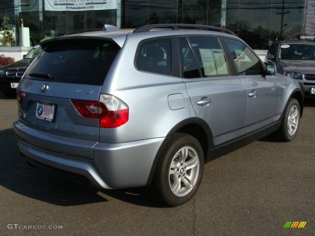 2006 X3 3.0i - Blue Water Metallic / Black photo #8