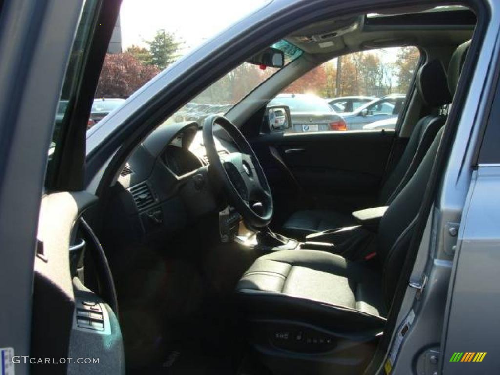 2006 X3 3.0i - Blue Water Metallic / Black photo #10