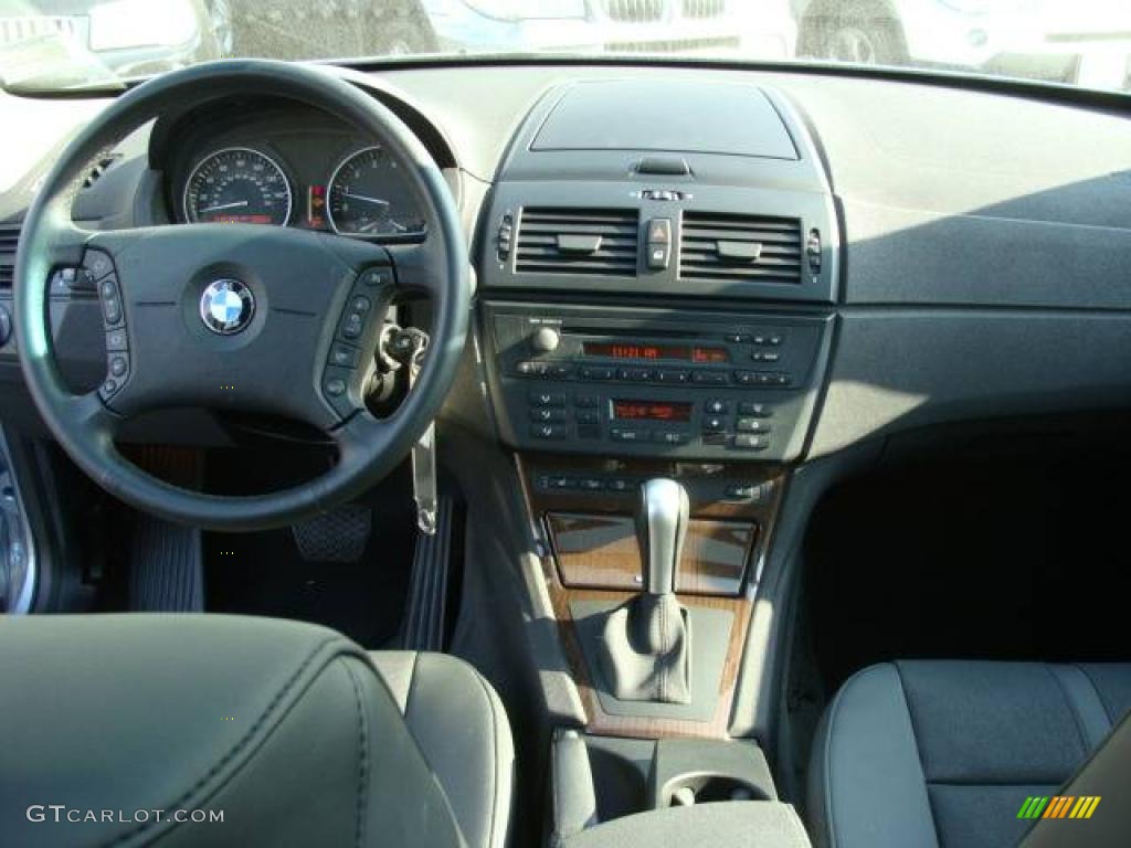 2006 X3 3.0i - Blue Water Metallic / Black photo #12