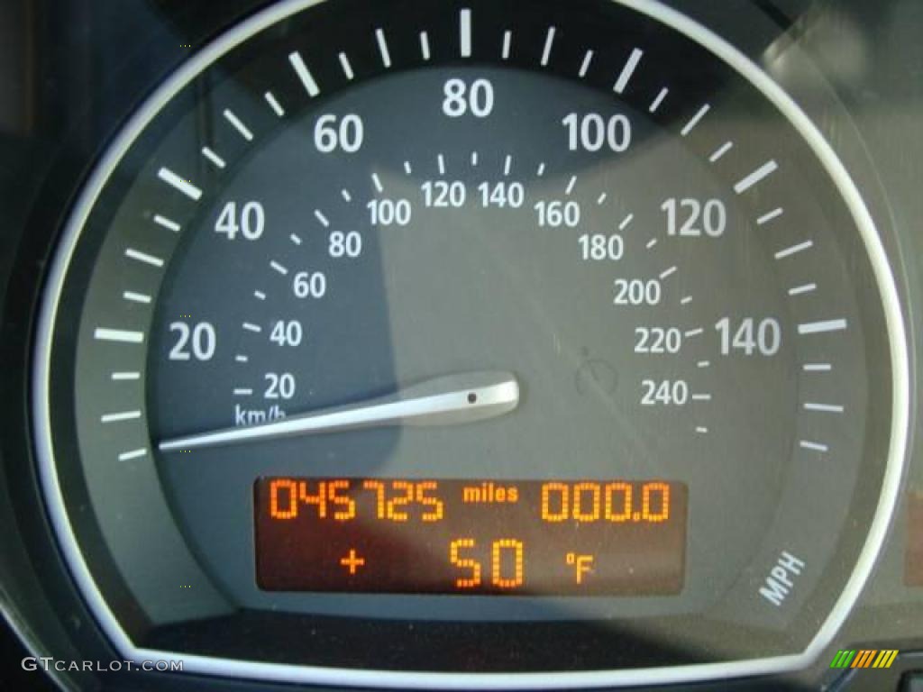 2006 X3 3.0i - Blue Water Metallic / Black photo #14