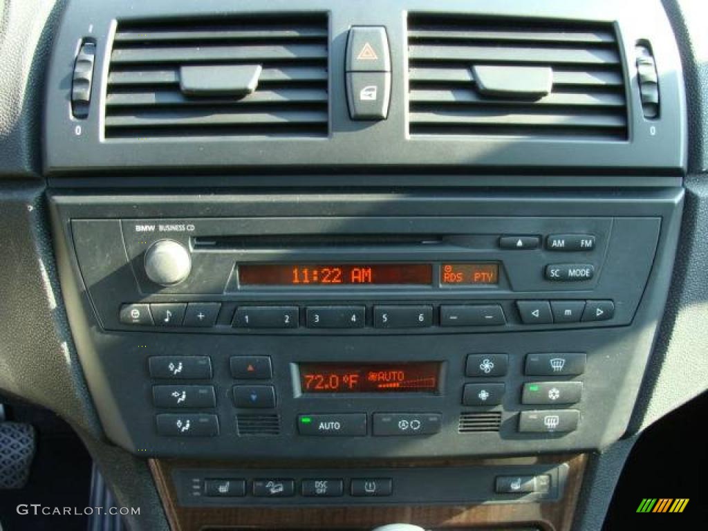 2006 X3 3.0i - Blue Water Metallic / Black photo #15