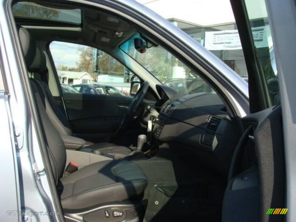 2006 X3 3.0i - Blue Water Metallic / Black photo #22